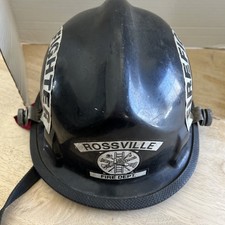 VTG ROSSVILLE FIRE DEPT. Fireman s Helmet 