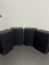 4 Onkyo SKM-540S Surround Left Right Speakers 4.0 Channel Wired 130W Black