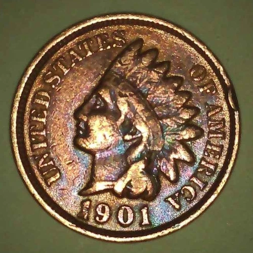 1901  Indian Head Penny; Good condition