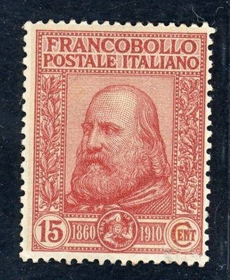 Kingdom - 1910 - 15 cent Garibaldi (Saxon 88) - new - original integral rubber