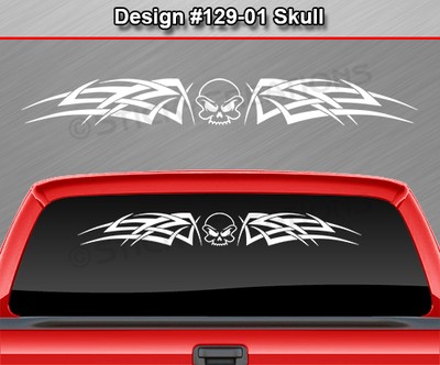 Design #129-01 BUTTERFLY Tribal Celtic Knot Windshield Decal Window Sticker Car