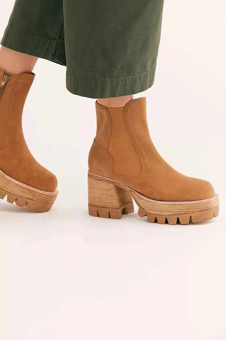 Jeffrey campbell top platform ankle boots