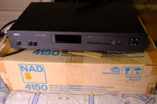 NAD 4150 AM/FM Stereo Tuner with original box and operation manual