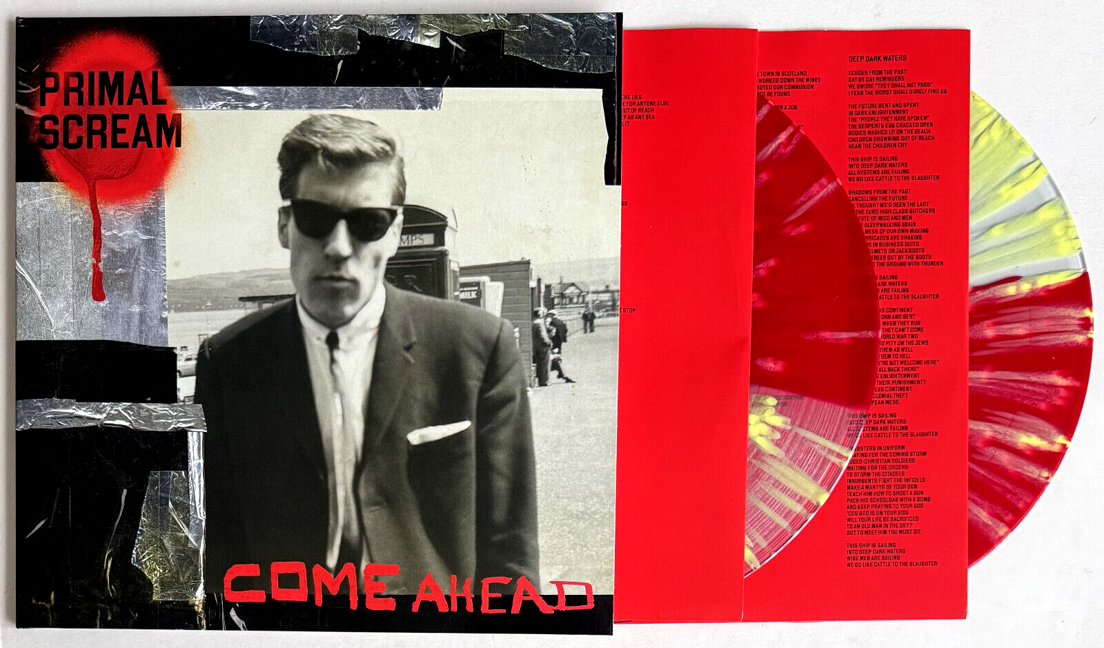 PRIMAL SCREAM * COME AHEAD * LIMITED 2x SPLIT w/ SPLATTER VINYL * 750 ONLY!