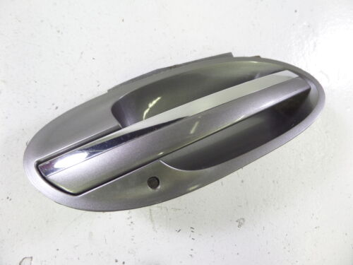 06-08 BMW 750i 750Li E65 E66 Front Right Outer Door Handle Chrome STERLING GRAY - Picture 1 of 11