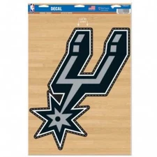 NBA San Antonio Spurs 5.5 X 8” Ultra Decals/Multi-Use Decals 1ct 3D ProMark