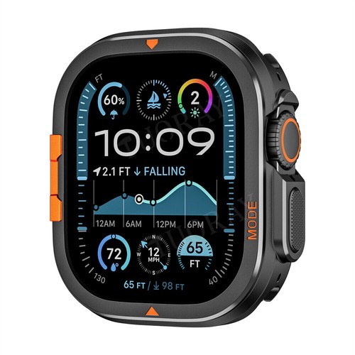 Luxury Alloy Metal Case for Apple Watch Ultra 2 49mm Series 10 46mm Bumper Cover - Zdjęcie 25 z 27