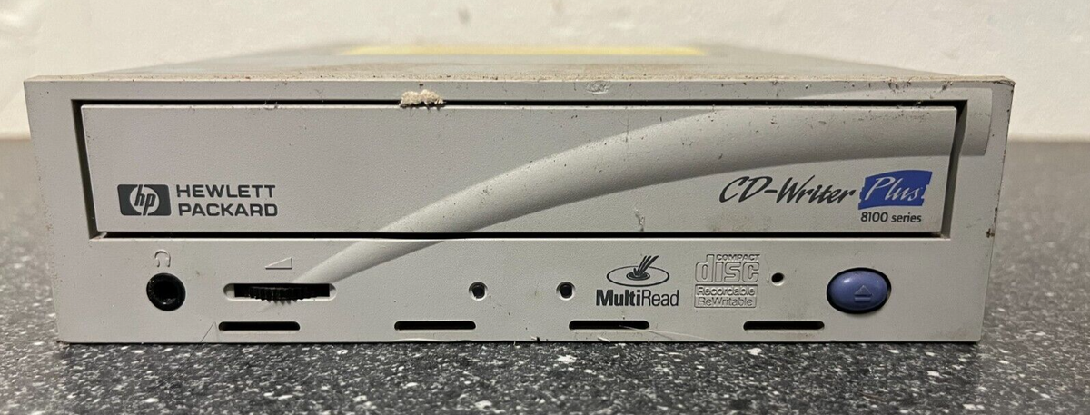 hp  CD機器 Vintage HP CD-Writer Plus 8100 Series CD-ReWritable Drive - June