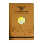 3Pcs Food Wax Paper Reusable Beeswax Wraps Eco-Friendly Food Cover Cling Storage