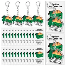 36 Set Employee Appreciation Gifts Bulk Dumpster Fire Emotional Support Acryl...
