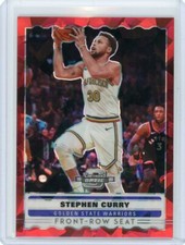 2019/20 Contenders Optic Front-Row Seat Red Cracked Ice #19 Stephen Curry