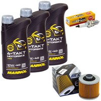 ÖL Inspektion FüR Yamaha Xt 600 E XT600 K Xt 1990-2003 Set 3L ÖLfilter ZüNdkerze