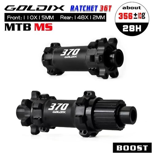 Mountain Bike 36T Ratchet Hubs Straight Pull Spoke 6-bolt Disc Brake HG XD MS - Picture 28 of 46