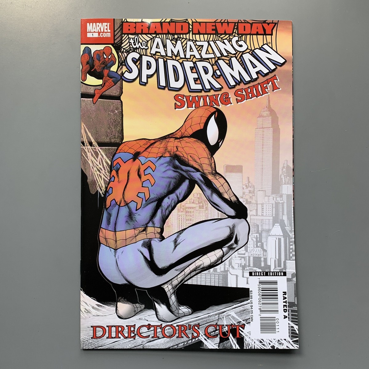 Amazing Spider-Man Swing Shift #1 Directors Cut 2008 Slott Jimenez