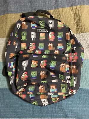 Officially Licensed Minecraft Backpack - Great Condition | eBay