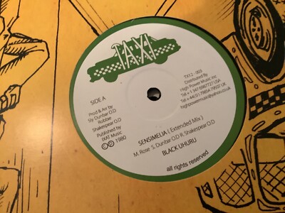 Black Uhuru , Sensimelia , 12'' Taxi