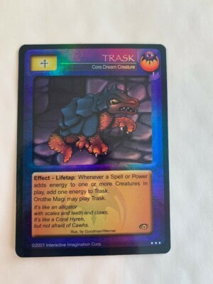 Magi Nation Duel - TRASK - Core Dream Creature - Awakening - Foil / Holo