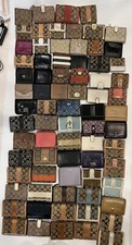 Coach Lot Set of 74 Wallets Authentic