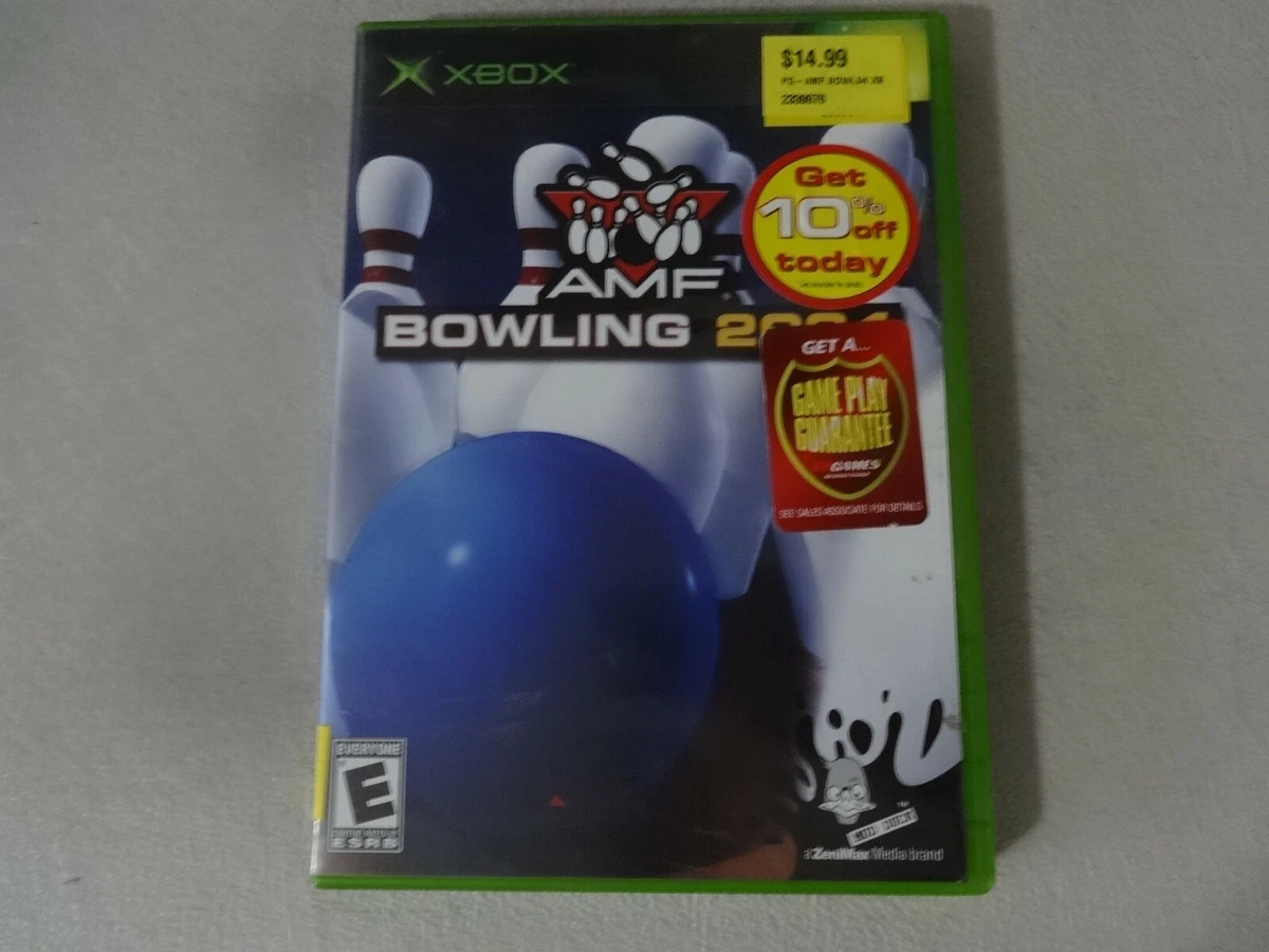 AMF Bowling 2004 Original Microsoft Xbox Game Complete Free Ship