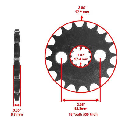 Red O-Ring Drive Chain & Sprockets Kit For Kawasaki ZX1200 Ninja ZX12R
