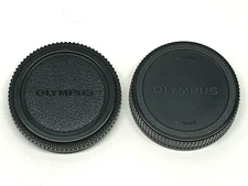 Olympus Body Cap BC-1 and LR-1 Rear lens cap for E-System D-SLR OEM Genuine