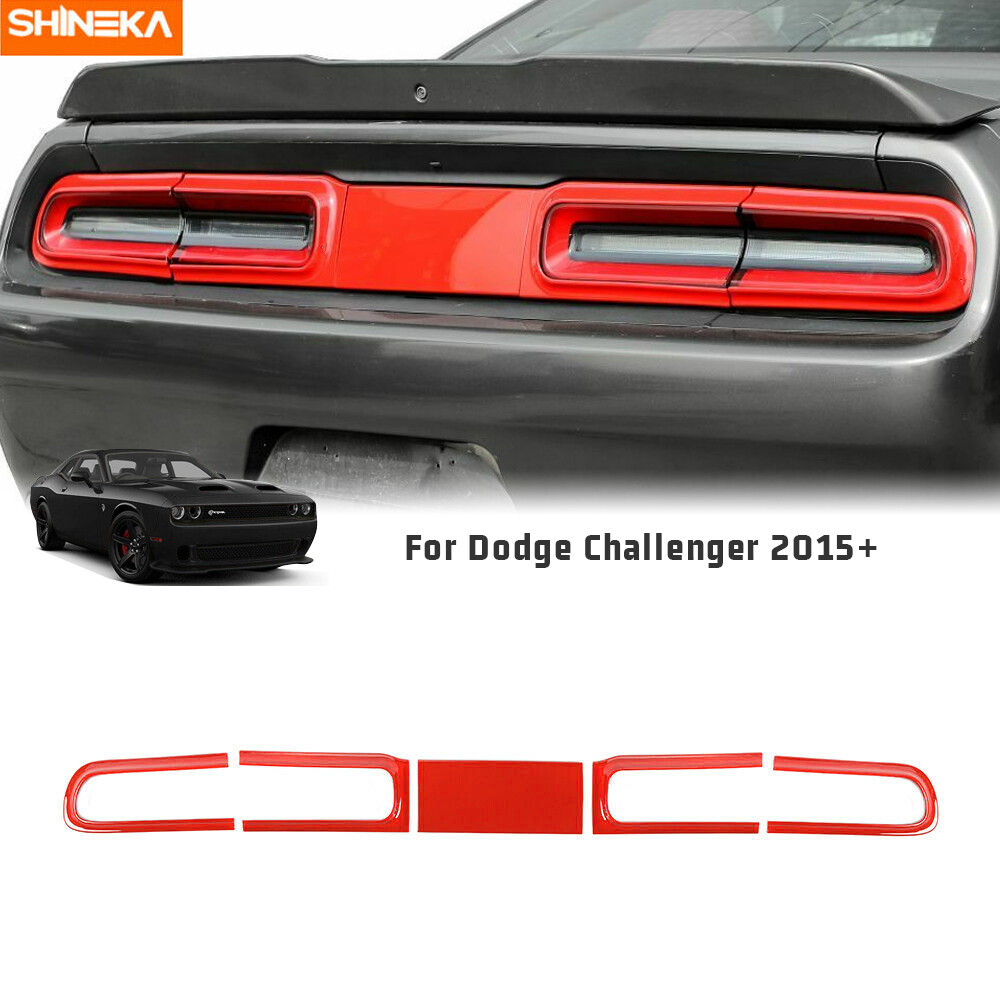 最終値下げ！CHALLENGER チャレンジャー ケース レッド For Dodge Challenger 2015+ Red Rear Taillight Lamp Cover Trim