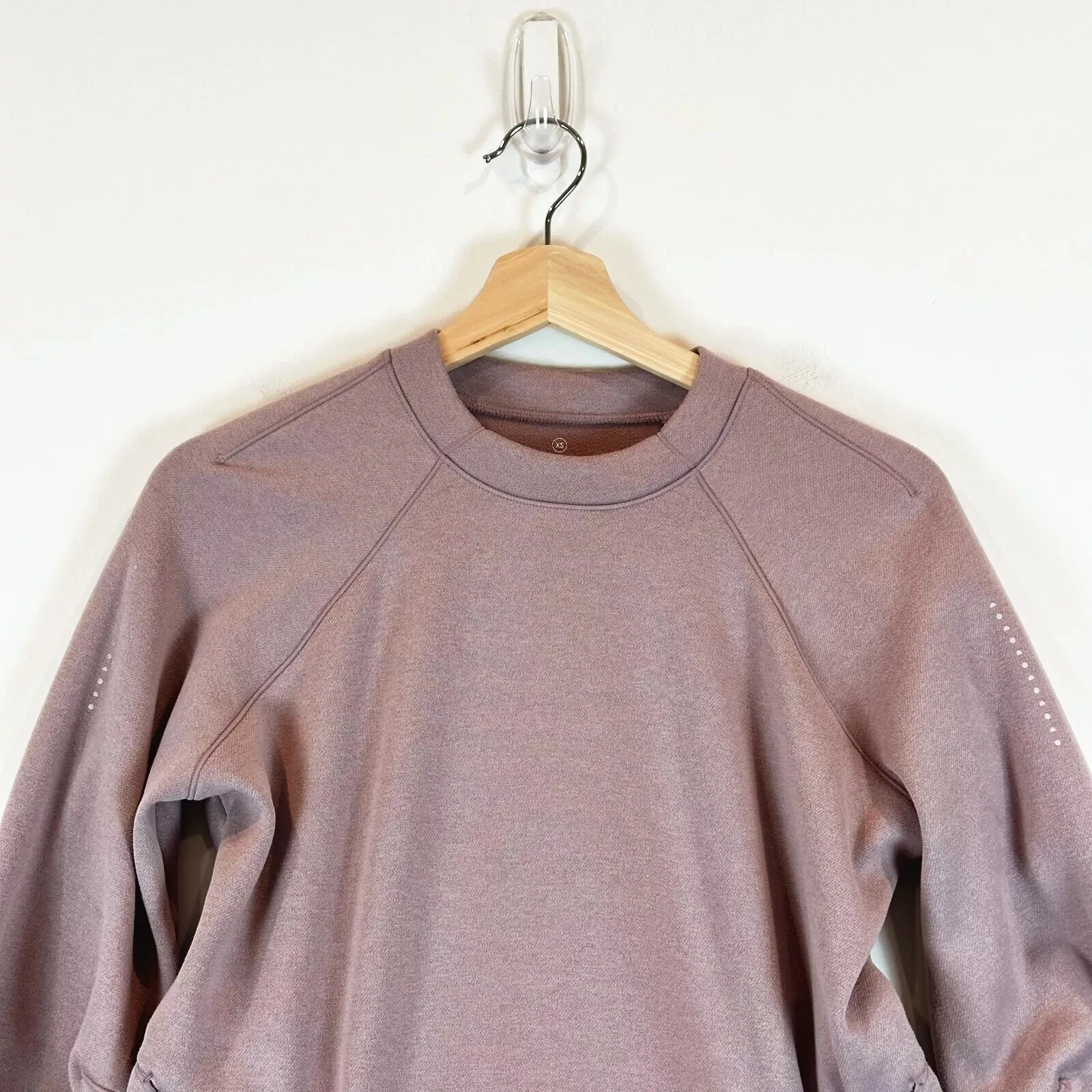 sweaty-betty run crewneck performance athleisure sweatshirt