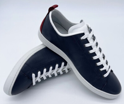 PAUL SMITH SOFTSHELL KALBSLEDER SNEAKER / SCHUHE BRANDNEU GR: UK10 EU44 US11