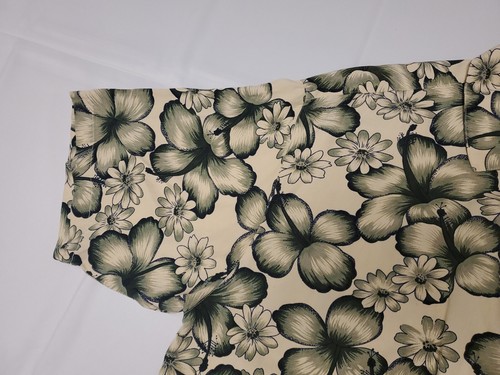 Camicia Tommy Bahama uomo LG Hawaiian SS media 100% seta verde fiori - Foto 6 di 16