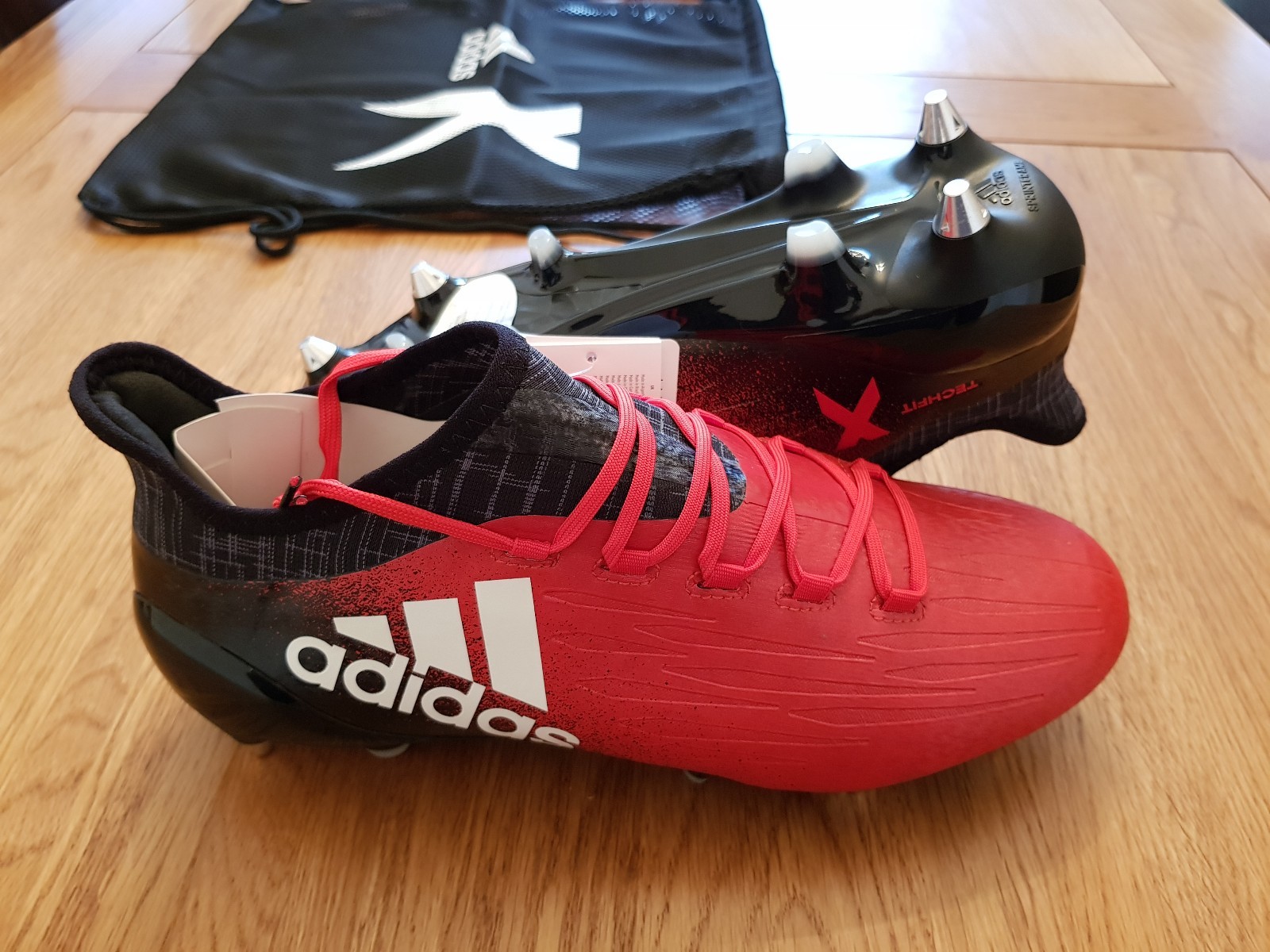 Adidas X 16.1 Suelo Blando botas Sg Xtrx Nuevo Tamaño 6.5 Rojo Negro Adidas X 16.1 Suelo Blando botas Sg Xtrx Nuevo Tamaño 6.5 Rojo Negro ventas en linea