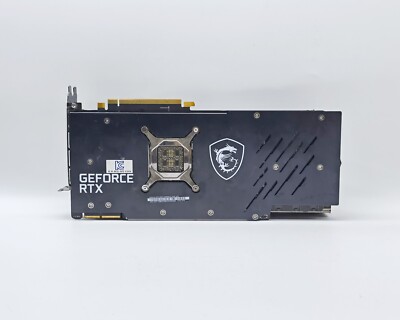 FOR PARTS) MSI RTX 3090 GAMING X TRIO 24G GPU (No Core & VRAM