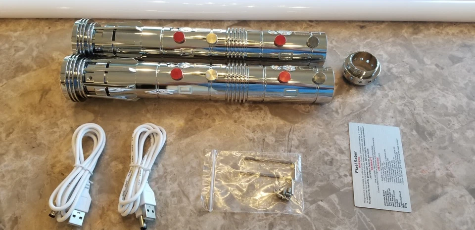 Sable de luz Darth Maul FX Heavy Dueling cambio de color infinito 16 sonido RGB Foto 2 de 4