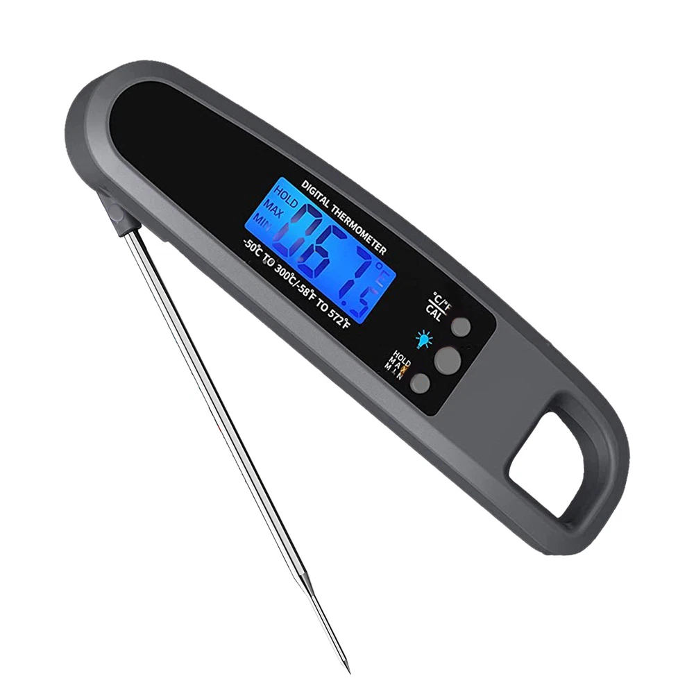 Meat Thermometer Catering Digital Folding Pocket Food Probe Thermometer BBQ Temp
