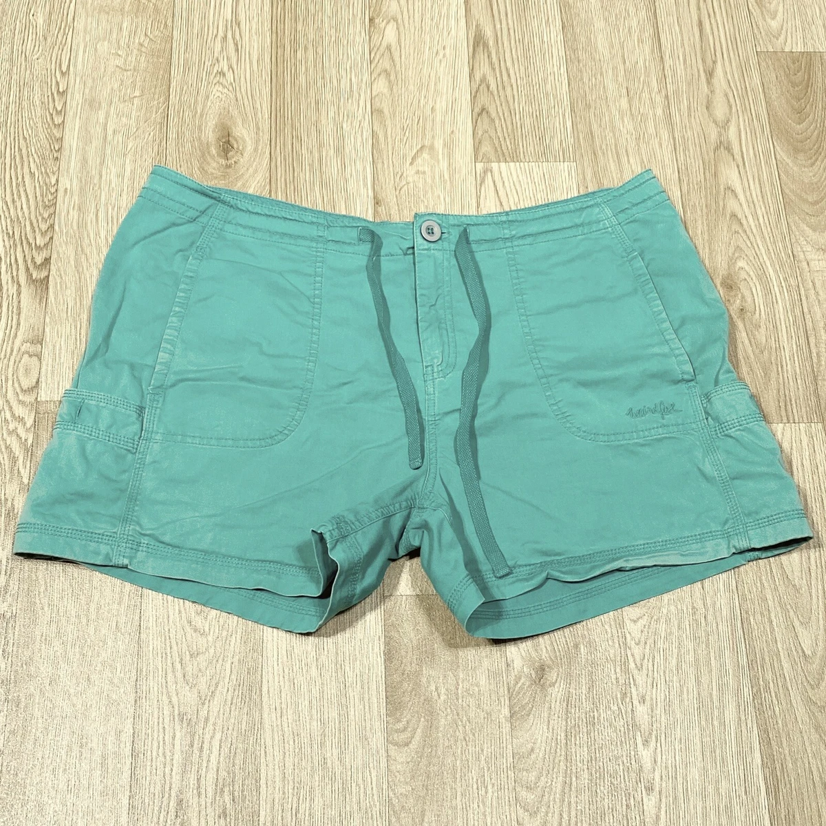 Weird Fish Willoughby Summer Utility Shorts Ivy Green UK 18 Womens