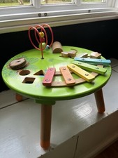 Baby Toddler Wooden Multi Skill Activity Table