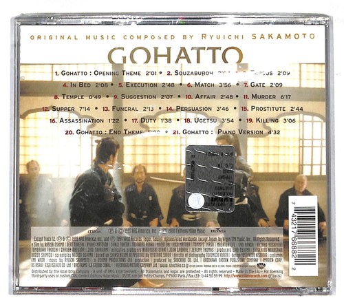 EBOND Ryuichi Sakamoto - Gohatto - Milan - 74321 76688-2 CD CD107253 - Foto 2 di 2