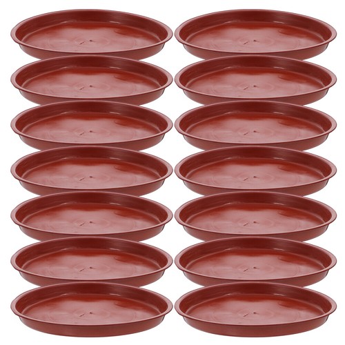 20 PCS Plastic Planter Tray Water Trays for Indoor Plants Flower Pot Drip