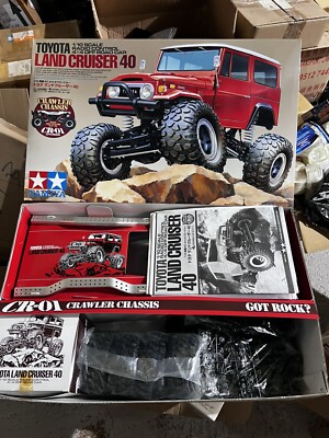 Tamiya 1/10 RC Toyota Land Cruiser 40 CR-01 4WD with Motor