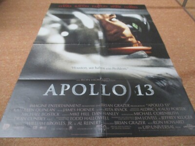 Apollo  13 , Kino  Film  Plakat , Werbung , Nostalgie , Kult  F 51 ,   Rarität