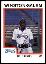 1987 ProCards John Lewis Winston-Salem Spirits #1224