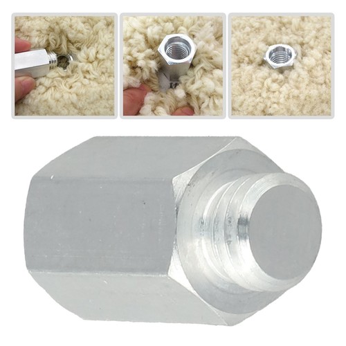 Adaptador de perno extensor de 5/8"-11 para amoladora angular/pulidora/almohadilla de lana de doble cara - Imagen 9 de 20