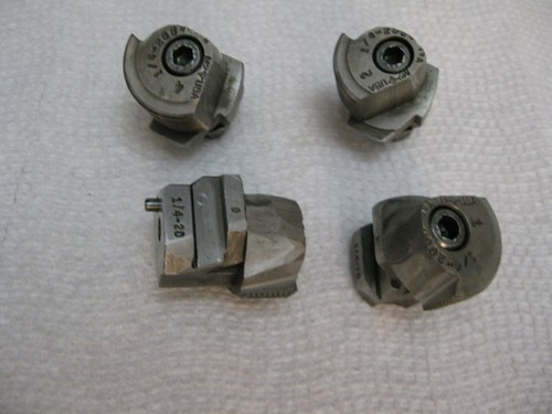1/4-20 UN DR 9/16 Jägerblöcke und Gewindeform-Set M2 Cleveland 1
