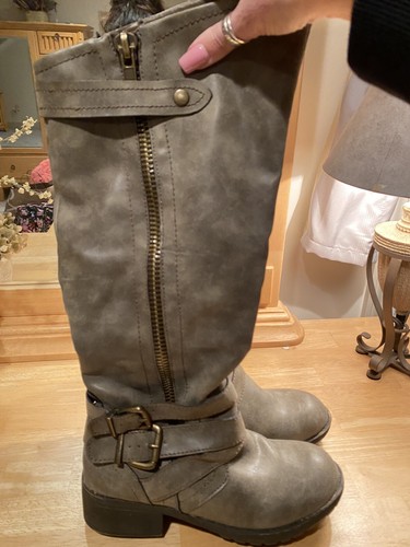 madden girl tall brown boots