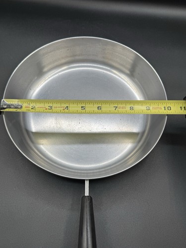 Revere Ware 10" Skillet Frying Pan Copper Bottom Pre-1968 Riverside California - Picture 13 of 13