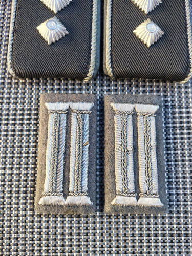 BUNDESWEHR BW SCHULTERKLAPPEN OBERLEUTNANT HEERESFLIEGERTRUPPE + KRAGENSPIEGEL - Bild 2 von 4
