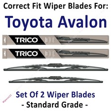 Wiper Blades 2-Pack Standard Wipers - fit 2019+ Toyota Avalon - 30260/200