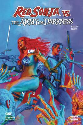RED SONJA VS AOD #1 CVR E SPEARS FOIL