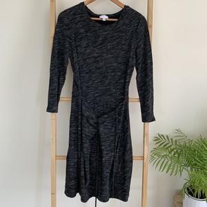 witchery stripe wrap dress