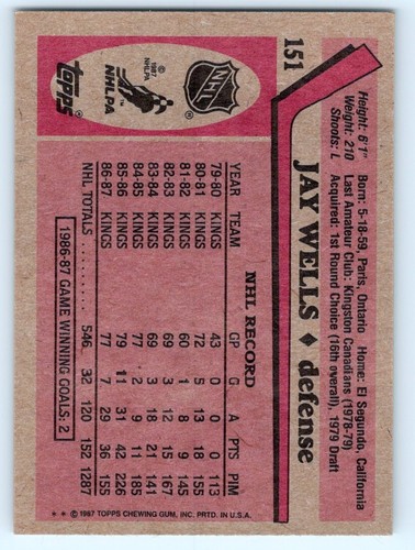 1987-88 TOPPS HOCKEY BASE CARDS & STICKER INSERTS - TAKE YOUR PICK! - Picture 280 of 422