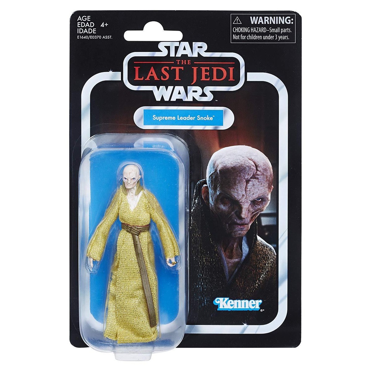 STAR WARS THE VINTAGE COLLECTION SUPREME LEADER SNOKE 3.75-INCH